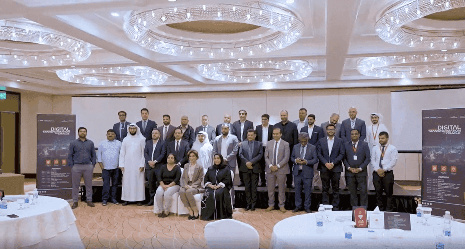 Group photo at ACME Digital Transformation with Oracle event 2024